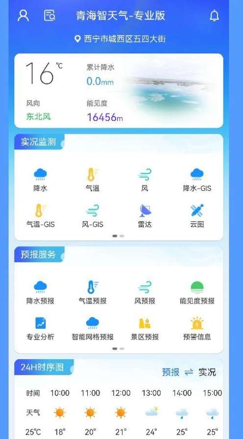 青海智天气截图