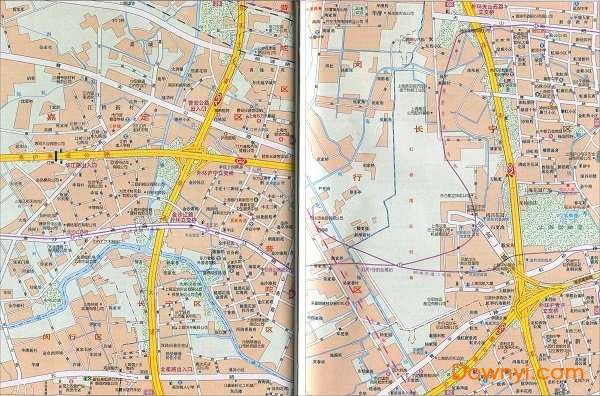 江桥镇虹桥国际机场地图电子版截图