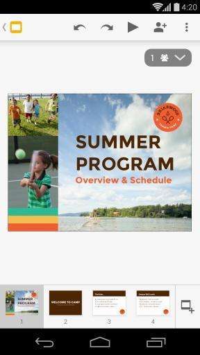 Google幻灯片 手机版截图