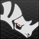 犀牛rhinoceros 