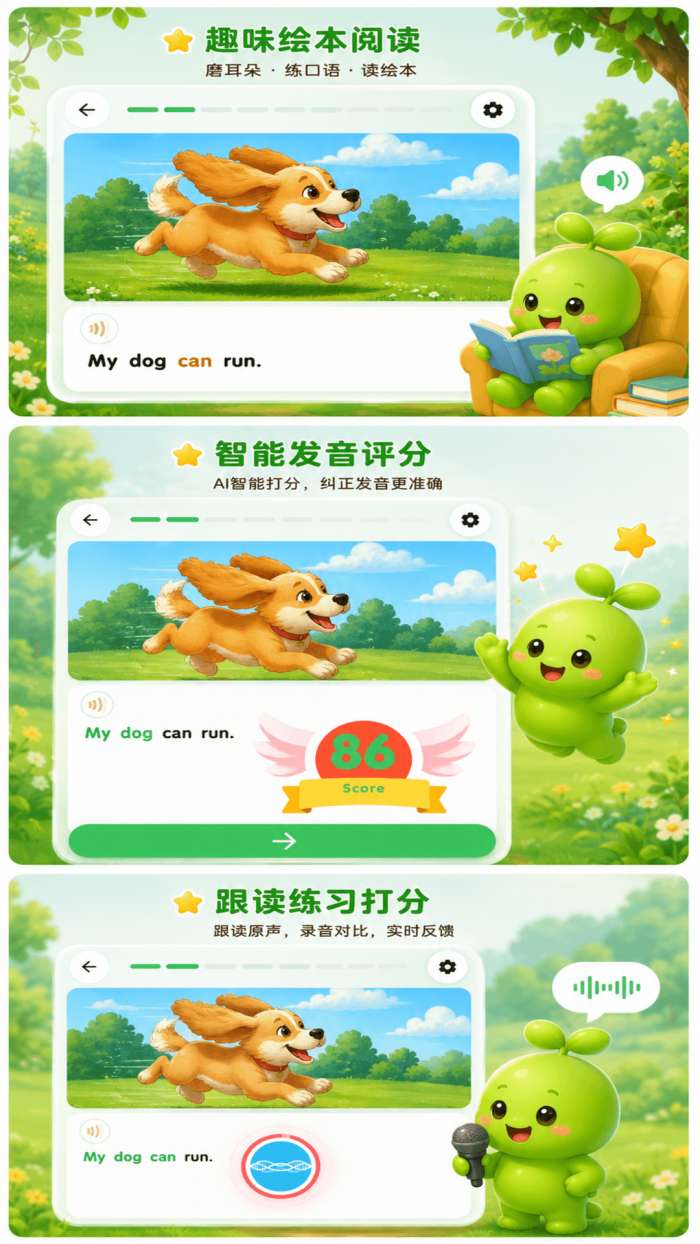 芽芽英语截图