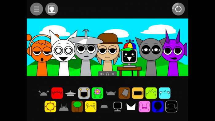 节奏盒子sprunki 2026最新版截图