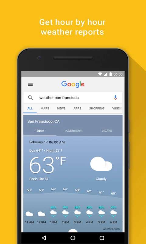 Google搜索截图