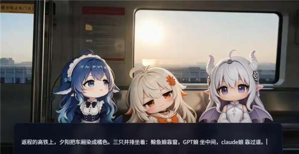 完蛋我被AI娘包围了截图