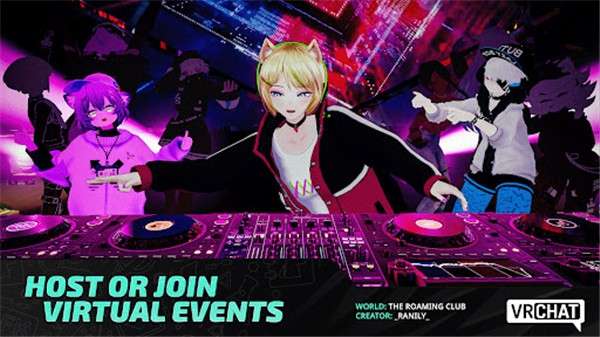 VRChat 登录入口官网下载截图