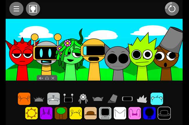 节奏盒子Sprunki 腐化地狱版截图