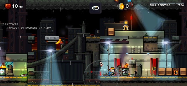 Gunslugs:Rogue Tactics ios版截图