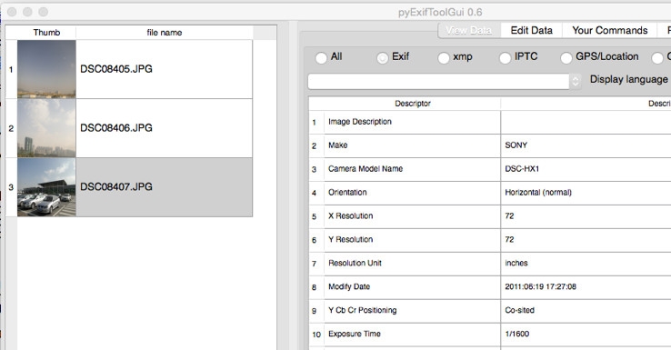 ExifTool vfor Mac 11.70 正式版