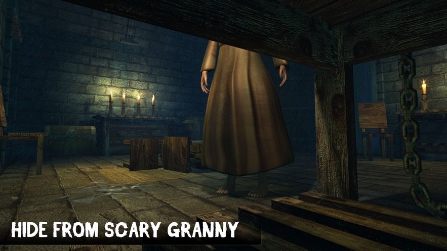 scary granny ghost mansion苹果版截图