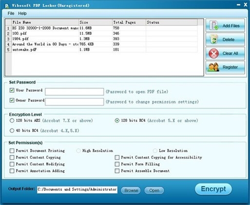 Vibosoft vPDF Locker 2.2.7 官方版