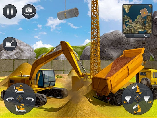 挖掘机模拟大师3D iOS版截图