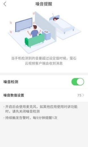 萤石云看护截图